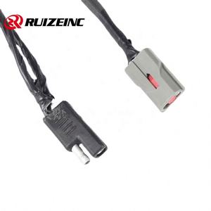 Поставка от производителей 2*0,75 квадратный шнур питания 2-ядерный положительный и отрицательный Abs штекер - Product Image 6