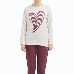 Hot Sale <b>Women</b> <b>Sweatshirts</b> <b>Lightweight</b> Soft Casual Fashion Custom Design Printed Striped <b>Sweatshirt</b> breathable <b>Women</b> <b>Sweatshirts</b> - Product Image 1