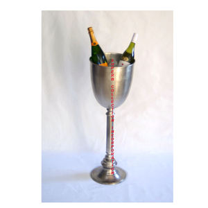 Black Nickle Exclusive Hand Crafts Wine <b>Ice</b> <b>Bucket</b> Stand or Wine Cooler Stand Hot <b>Sale</b> Made in India - Product Image 4