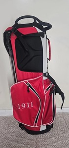 Bolsa de Golf Personalizada Alpha Psi Stand Roja y Blanca con Personalización para Viajes y Transporte de Palos - Product Image 4