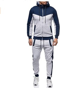 Vêtements de sport survêtement à capuche avec fermeture éclair - Product Image 5