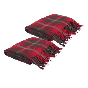 Couverture de luxe en laine d'érable foncé douce Jeté en cachemire tissé à la main de haute qualité Style mexicain direct du fabricant indien - Product Image 1