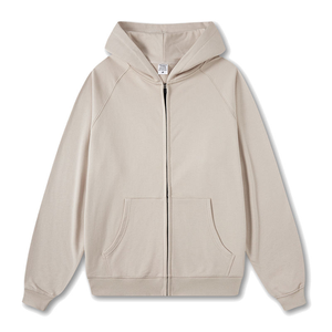 Sweat à capuche zippé en molleton 100 % coton pour homme, vêtement décontracté, approvisionnement en gros OEM, livraison rapide - Product Image 5