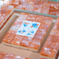 Offre Spéciale Tapis de Mahjong Deluxe Surface Silencieuse Mahjong Américain Peut Accueillir 160 Tuiles pour le Plaisir Familial Traditionnel Offre Maximale