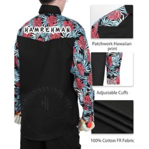 Protection <b>Shirt</b> FR Welding <b>Flame</b> Resistant Worker <b>Shirt</b> Heat Resistant Welding Industrial Work Long Sleeve Work <b>Shirt</b> Wholesale - Product Image 4