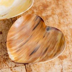 Cuenco de cuerno natural Premium para ensalada, sopa y aperitivos, utensilios de cocina rústicos hechos a mano disponibles a granel - Product Image 6