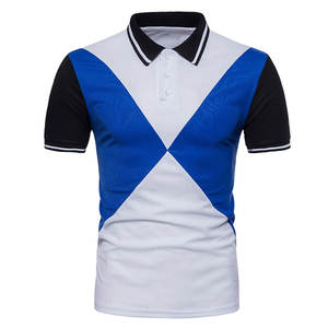 Polo de Golf con cuello en V de alta calidad para hombre 100% algodón con logotipo personalizable y forro de impresión de pieza completa estilo de impresión - Product Image 6