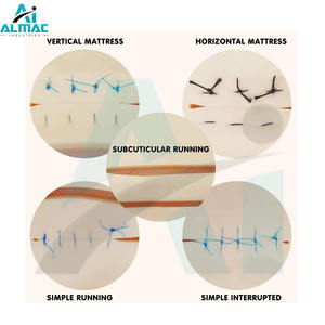 ALMAC Kit de práctica de sutura de alta calidad Fuente de alimentación manual Almohadilla de sutura de silicona para escuelas y clínicas de capacitación médica - Product Image 6
