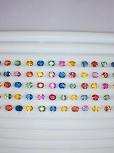 Zafiros Multicolores Naturales, Corte Ovalado, Certificados por IGI, Calidad AAA - Product Image 2