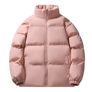 Veste pour homme Logo personnalisé Imperméable Respirant Tricoté Hiver Extérieur Manteau chaud Grande taille Veste matelassée à fermeture éclair pour homme - Product Image 3