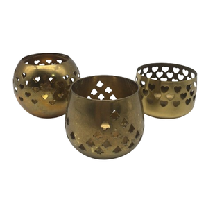 Bougeoir votif en métal au design moderne Accessoires d'éclairage pour la décoration de la maison Haute qualité et meilleure fabrication - Product Image 3