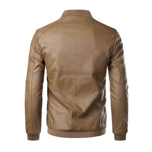 Chaqueta de cuero de diseño personalizado para hombre, recién llegada de Direct Factory, para invierno, de alta calidad, con forro de piel de oveja. - Product Image 2