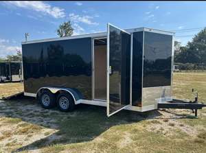 Free Shipping 6X12 7000lb GVWR Enclosed <b>Cargo</b> <b>Trailer</b> For Contractors and Movers Who Need Security, Compact, Strong, Easy to Tow - Product Image 4