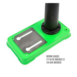 Perceuse à colonne robuste de 15 pouces à 16 vitesses, 120 V 7,5 A, 220-3600 tr/min, vitesse variable, en acier massif - Product Image 3