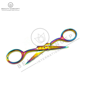 Ciseaux à cuticules de haute qualité avec impression de logo personnalisé outils à ongles multicolores lame droite meilleur outil de beauté de taux d'usine - Product Image 5