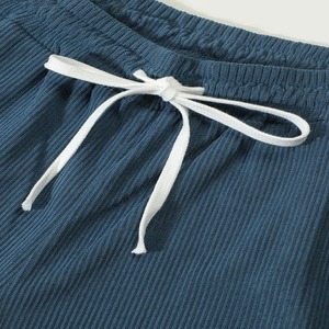 กางเกงวอร์มแฟชั่นคุณภาพสูง ขายส่ง ระบายอากาศได้ดี กางเกงวอร์มเปล่า กางเกงจ็อกกิ้งสั่งทำ กางเกงวอร์มผ้าฟลีซเรียบ กางเกงวอร์มผู้ชาย - Product Image 6