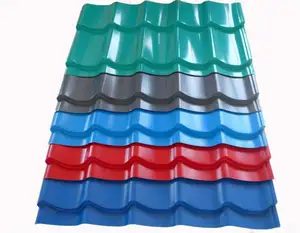 Hot selling gauge corrugated steel roofing sheet galvanized hot dipped house roofing metal sheet price list Turkey