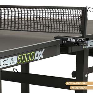 โต๊ะปิงปอง Stag Iconic 5000 DX รุ่นเหล็ก หนา 25 มม. ทนทานต่อทุกสภาพอากาศ ประสิทธิภาพเหนือชั้น ลูกบอลเด้งกลับได้อย่างสมบูรณ์แบบ เคลื่อนย้ายได้ พับเก็บได้ ได้รับการรับรองจาก ITTF - Product Image 3