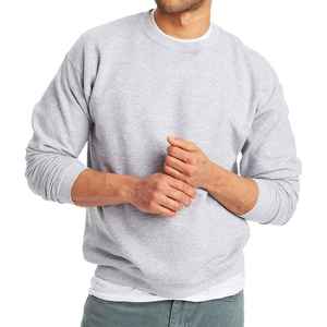 Latest Men's Solid 100% Cotton Anti-Wrinkle Breathable Winter <b>Pullover</b> <b>Sweater</b> Long Sleeved Knitted Casual Design Fashion Wear - Product Image 2