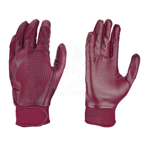 Gants de Frappeur Super Grip Baseball Softball Qualité Durable avec Logo Personnalisé Gants de Sport Bon Marché pour Entraînement en Cuir - Product Image 1