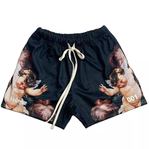 Pantalones cortos de alta calidad para hombre, ropa deportiva para correr, sublimación - Product Image 2