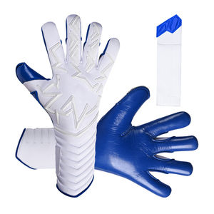 Gants de gardien de but de football professionnels, personnalisés, de qualité supérieure, en latex allemand importé, cuir véritable, respirants, imperméables - Product Image 5