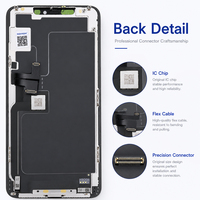 NOHON LCD-Bildschirm für iPhone 11 Pro Max 6,5 Zoll TFT-Display Touch-Digitizer-Baugruppe FHD+ Ersatz-Reparaturteile-Set Getestet