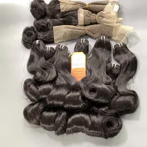 Curl Tip Rohes Haar 100% unverarbeitete vietnam esische Echthaar verlängerungen 6-34 Zoll Rohes Haar Natürlicher schwarzer Fabrik preis