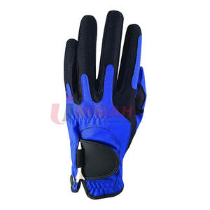 Gant de golf synthétique bleu à coupe par compression pour hommes, taille unique, confort supérieur, performance de golf améliorée pour le sport - Product Image 1