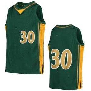 Custom Basketball Jersey 11 Green Number Black Sleeveless Tank Top Unisex Breathable Polyester Sportswear All Seasons Sinewy - Product Image 4