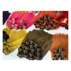 วิกผมเรมี่แท้ทรงตรงและเครื่องมัดผมคู่ผมเวียดนามความยาวทั้งหมดในราคาขายส่ง - Product Image 3