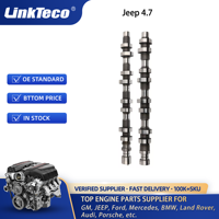 Linkteco Kit complet de piston d'arbre à cames de joint de tête de reconstruction de révision de moteur pour 09-15 Chrysler Jeep Dodge Ram 1500 4.7 V8 HEMI