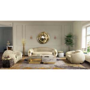 Soleil Contemporary One-Seater Sofa Velvet Home Furniture with Washable Upholstery Sponge Filling for Living Room or Apartment - Product Image 2