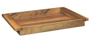 Plateau de service en bois en gros fait à la main en bois d'acacia plateau ovale utilisé pour la table à manger à un prix abordable - Product Image 4