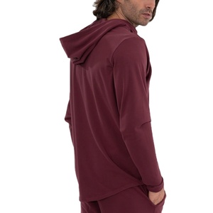 Gran oferta, sudaderas con capucha en blanco de manga larga para hombre de alta calidad con bolsillo frontal con cremallera, sudaderas personalizadas para adultos - Product Image 6