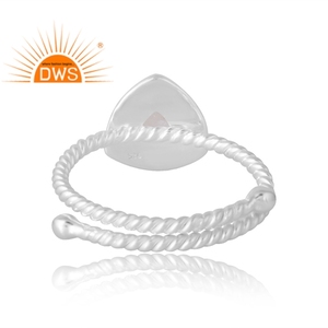 Superventas anillo de piedras preciosas de Luna arcoíris Natural de 925 esterlina, joyería personalizada para mujer, regalo para ella - Product Image 2