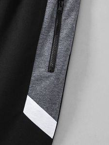 Oem Performance บุรุษยิมสั้นไนลอน / สแปนเด็กซ์สีทึบยืดสูงวิ่งสั้นสําหรับการฝึกอบรม - Product Image 3