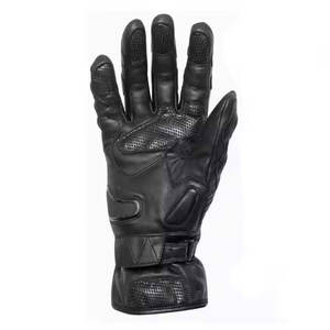 Gants de motocross en cuir antidérapants résistants à l'usure à doigts entiers avec fermeture auto-agrippante unisexe - Product Image 5
