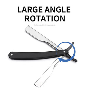 Rasoir de rasage professionnel avec manche en plastique, rasoir à lame coupante, manche en acier inoxydable par Life Care Instruments - Product Image 5