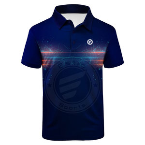 Vêtements décontractés T-shirts polo pour hommes à conception personnalisée T-shirts polo pour hommes en matériaux légers et durables - Product Image 1