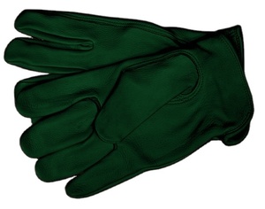 Hot Sale Heavy Duty Buffalo Grain Leather Adjustable Wristlet Breathable Thick Industrial Safety Driving <b>Gloves</b> - Product Image 4