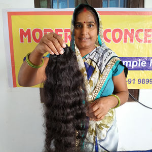 Cabello Indio Virgen al Por Mayor a Precio de Fábrica, Paquete de Cabello Ondulado 100% Humano, Extensiones de Cabello Humano Natural Ondulado de Proveedores de Cabello Virgen - Product Image 4