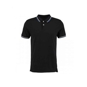 Vente en gros OEM T-shirt polo personnalisé pour hommes anti-boulochage Impression par sublimation solide évacuant l'humidité pour le sport Golf Polyester - Product Image 2