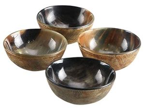 Best Quality Buffalo Horn <b>Bowl</b> for Kitchenware <b>Deep</b> Horn <b>Bowl</b> Handmade with Natural Color on Sale Genuine Unique and Horn <b>Bowl</b> - Product Image 2