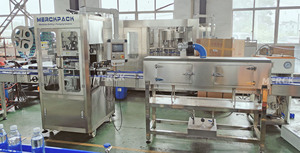 Tự động nhiệt căng hơi thu nhỏ PVC Pet tay áo máy dán nhãn Applicator chai nước gia vị dây chuyền sản xuất - Product Image 3