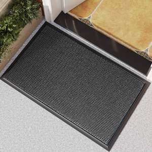 Tapis d'entrée Kolchuga 3D anti-dérapant avec support TPE, 60x90 cm, gris - Product Image 2