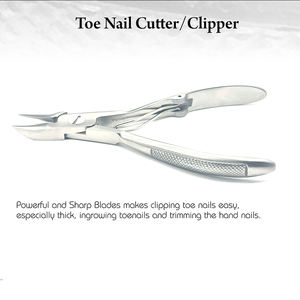 Cortaúñas Profesional de Acero Inoxidable para Dedos de los Pies y de las Manos, Cortador de Uñas Encarnadas y Hongos, Cortador de Uñas Podológico OEM - Product Image 5