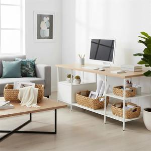 Cestas de Almacenamiento Ovaladas de Jacinto de Agua con Asas de Madera, Cesta de Almacenamiento Hecha a Mano, Venta al por Mayor, Ecológica, Hecha en Vietnam - Product Image 4