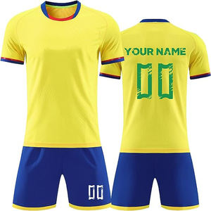 Uniforme de Fútbol de Entrenamiento Sublimado con Estampado Nuevo al por Mayor, Uniforme de Fútbol con Logotipo Personalizado, Uniforme de Fútbol de la Mejor Calidad de Pakistán - Product Image 4