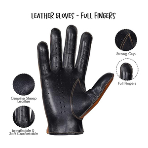 ถุงมือหนังแฟชั่นงานปาร์ตี้กลางแจ้งและฤดูหนาวแบบลำลอง - Product Image 5